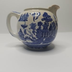 Antique Buffalo pottery creamer cup stamped 1909